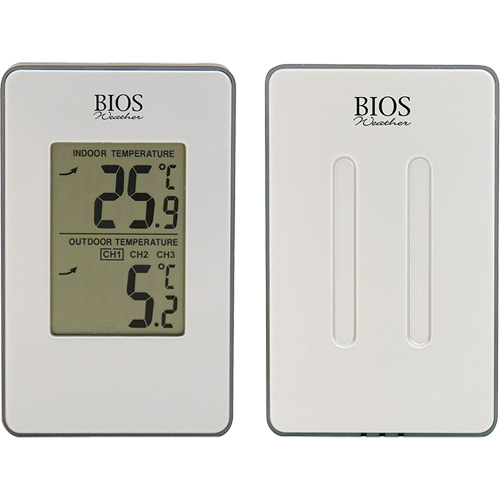 Indoor/Outdoor Wireless Thermometer, Non-Contact, Analogue, 31-158°F (-35-70°C) Rideout Tool & Machine Inc.