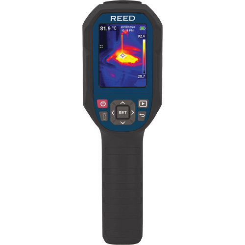 Thermal Imaging Camera, 160 x 120 pixels, -10° - 400°C (14° - 752°F), 50 mK Rideout Tool & Machine Inc.