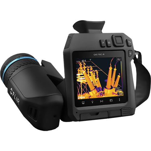 GF77 Gas Find IR with 25° LR,  6° LR, 25° HR & 6° HR Lens, 320 x 240 pixels, 25 mK/40 mk Rideout Tool & Machine Inc.