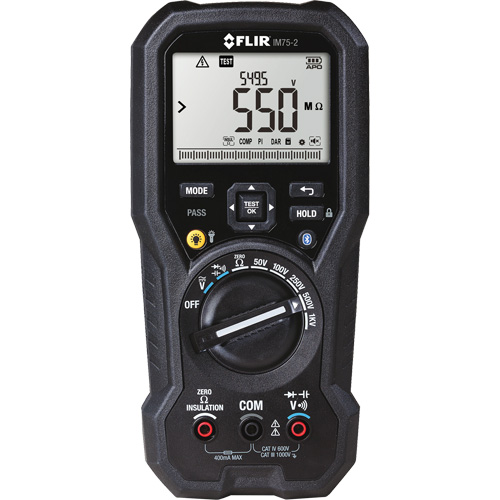 Insulation Tester and Digital Multimeter with METERLiNK&reg;, Digital Rideout Tool & Machine Inc.