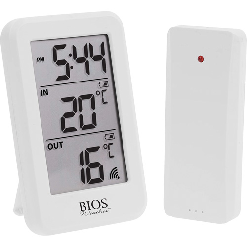 Wireless Indoor/Outdoor Thermometer, Non-Contact, Digital, -40-158°F (-40-70°C) Rideout Tool & Machine Inc.