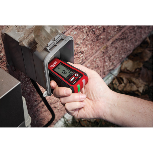 Voltage Detector with LED & GFCI Receptacle Tester Kit, 50 V - 1000 V, Display & Sound Alert Rideout Tool & Machine Inc.