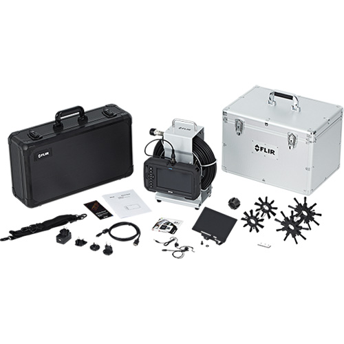 High-Performance Videoscope Kit with Camera Probe & Plumbing Spool Rideout Tool & Machine Inc.