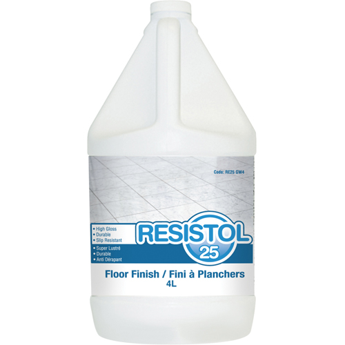 Resistol 25 Floor Finishes, 4 L, Jug Rideout Tool & Machine Inc.