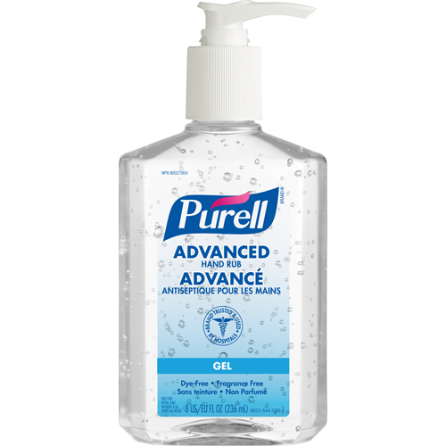 Advanced Hand Sanitizer, 236 ml, Pump Bottle, 70% Alcohol Rideout Tool & Machine Inc.