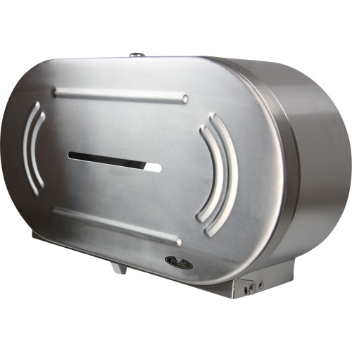Twin Jumbo Toilet Paper Dispenser, Multiple Roll Capacity Rideout Tool & Machine Inc.