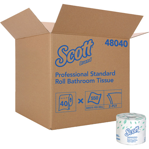 Papier hygi&eacute;nique Scott, 2 Pli, 550 Feuilles/Rouleu, Blanc Rideout Tool & Machine Inc.