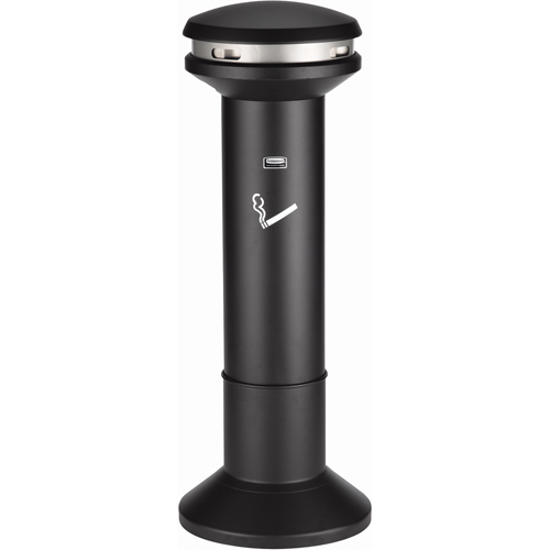 Solutions pour la gestion des m&eacute;gots de cigarettes Infinity, Sur pied, M&eacute;tal, Capacit&eacute; 6,7 gal., Hauteur 39-4/5" Rideout Tool & Machine Inc.