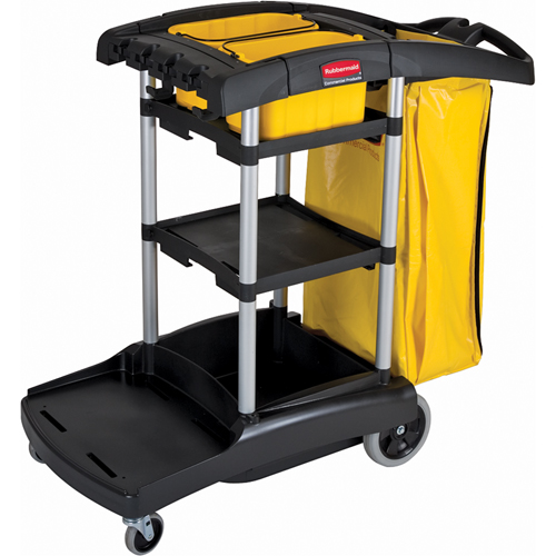 High Capacity Cleaning Carts With Bins Rideout Tool & Machine Inc.