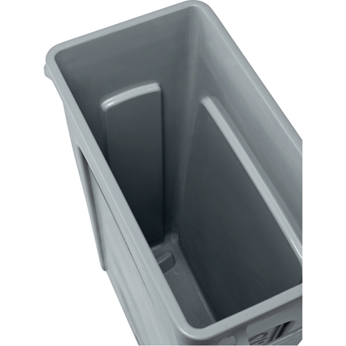 Slim Jim&reg; Container with Venting Channels, Plastic, 23 US gal. Rideout Tool & Machine Inc.