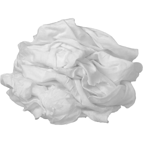 Chiffon, Coton/Polyester, Blanc, 20 lb Rideout Tool & Machine Inc.