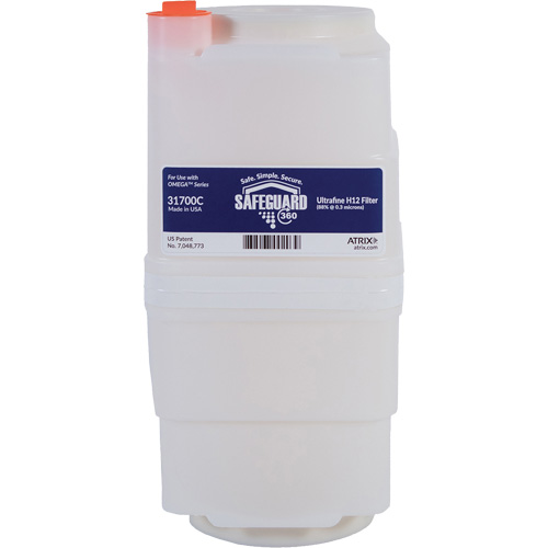 Filtre pour aspirateurs portables SafeGuard 360, Cartouche, Pour 1 gal. US Rideout Tool & Machine Inc.