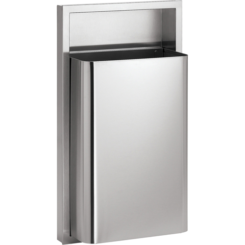 Waste Receptacles, Stainless Steel, 12 US gal. Rideout Tool & Machine Inc.