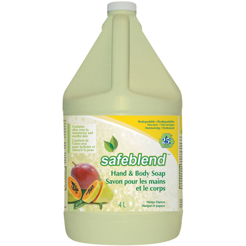 Savon pour les mains & le corps, 4 L, Parfum&eacute;, Cruche Rideout Tool & Machine Inc.