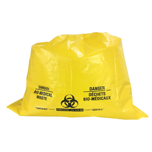 Sure-Guard Bio-Medical Waste Liners, Bio-Hazard, 29" L x 21-1/2" W, 2 mil Rideout Tool & Machine Inc.