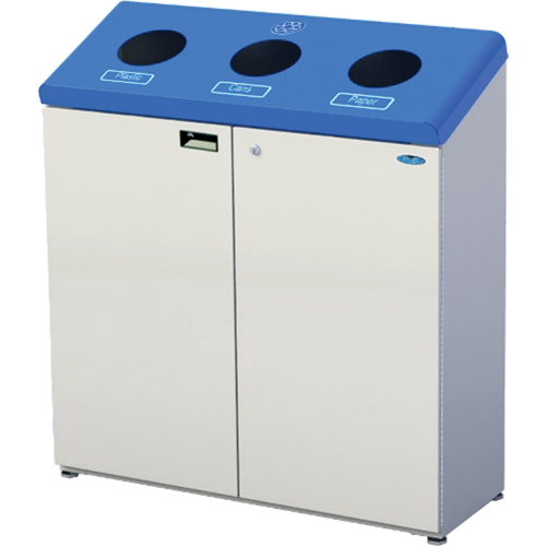 Stand Alone Recycling Stations, Bulk, Steel, 53.1 US Gal. Rideout Tool & Machine Inc.