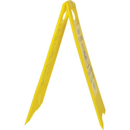 Safety Wet Floor Sign, Bilingual with Pictogram Rideout Tool & Machine Inc.