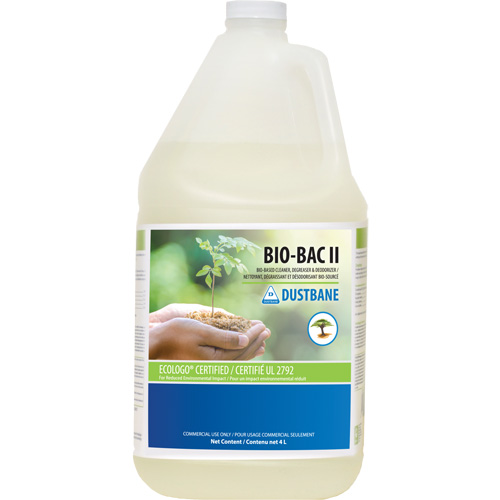 Nettoyants et d&eacute;graissants Bio-Bac II, 4 L/4,0 L Rideout Tool & Machine Inc.