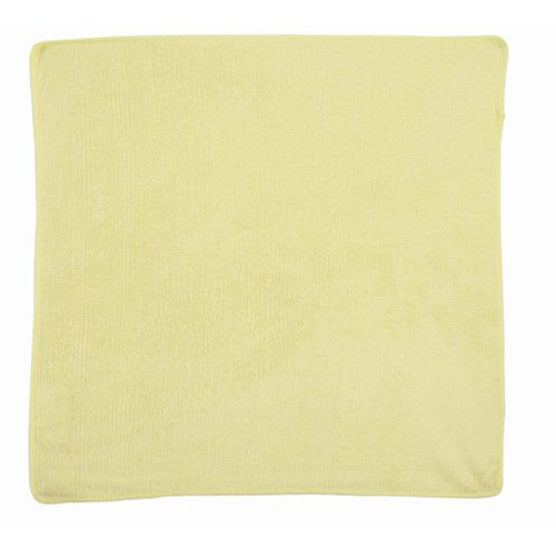 Light-Duty Cleaning Cloth, Microfibre, Yellow Rideout Tool & Machine Inc.