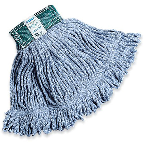 Super Stitch Wet Mop, Floor Finishing, Cotton/Yarn, 15.7 oz., Loop Style Rideout Tool & Machine Inc.