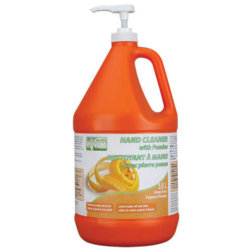 Nettoyant pour les mains &agrave; l'orange, Pierre ponce, 3,6 L, Cruche, Orange Rideout Tool & Machine Inc.