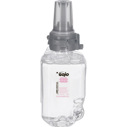 Clear & Mild Hand Soap for GOJO&reg; ADX-7 Dispenser, Foam, 700 ml, Unscented Rideout Tool & Machine Inc.