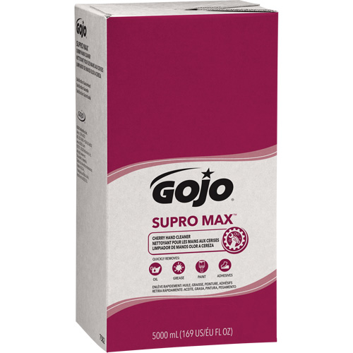 SUPRO MAX Hand Cleaner or GOJO&reg; PRO TDX Dispenser, Lotion, 5000 ml, Refill, Cherry Rideout Tool & Machine Inc.