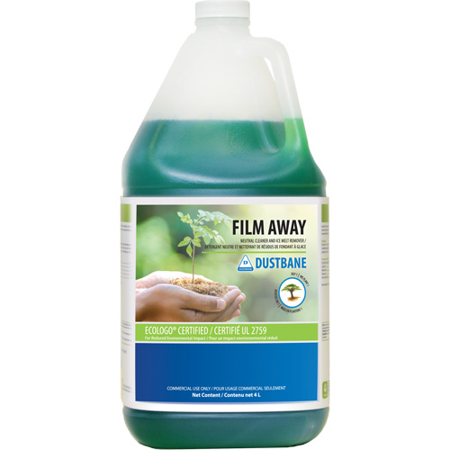 Film Away Neutral Detergent and Ice Melt Remover, Jug, 4 L Rideout Tool & Machine Inc.