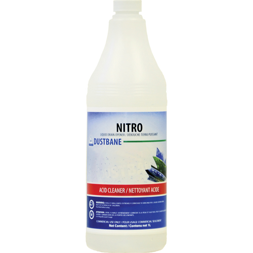 D&eacute;boucheur de drain liquide Nitro, 1 L, Bouteille Rideout Tool & Machine Inc.
