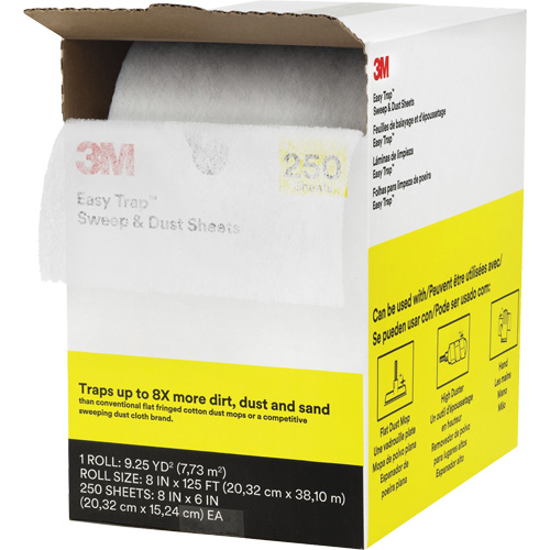 &eacute;poussi&eacute;reur Easy Trap, Microfibre, Blanc Rideout Tool & Machine Inc.