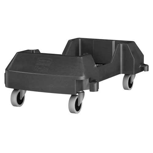 Chariot Slim Jim, Polypropyl&egrave;ne, Noir, Convient aux contenants 11" x 20" Rideout Tool & Machine Inc.