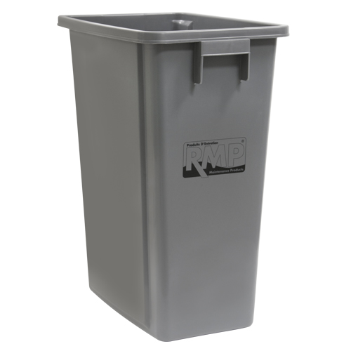 Recycling & Garbage Bin, Plastic, 16 US gal. Rideout Tool & Machine Inc.