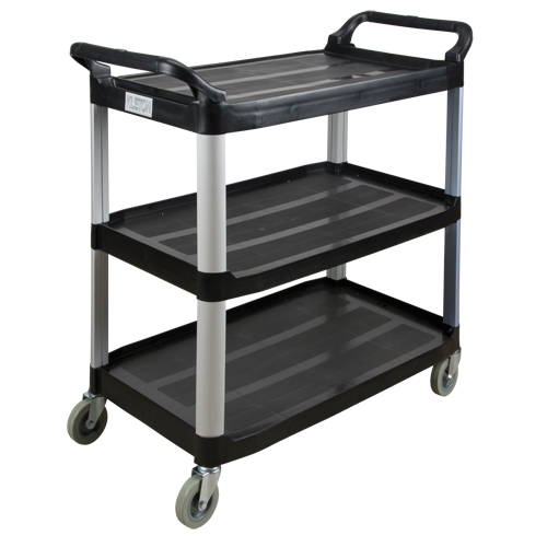 Utility Cart, 3 Tiers, 19-3/4" x 37-1/2" x 40-1/4", 250 lbs. Capacity Rideout Tool & Machine Inc.