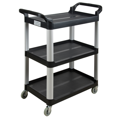 Utility Cart, 3 Tiers, 16-3/4" x 37" x 33-1/2", 250 lbs. Capacity Rideout Tool & Machine Inc.