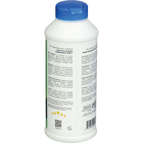 Biodegradable Hand Cleaner, Powder, 0.406 lbs., Bottle, Scented Rideout Tool & Machine Inc.