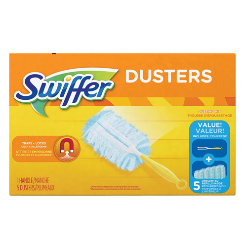 Duster Kit, Slip On Style, Microfibre, 5" L x 3-1/2" W Rideout Tool & Machine Inc.