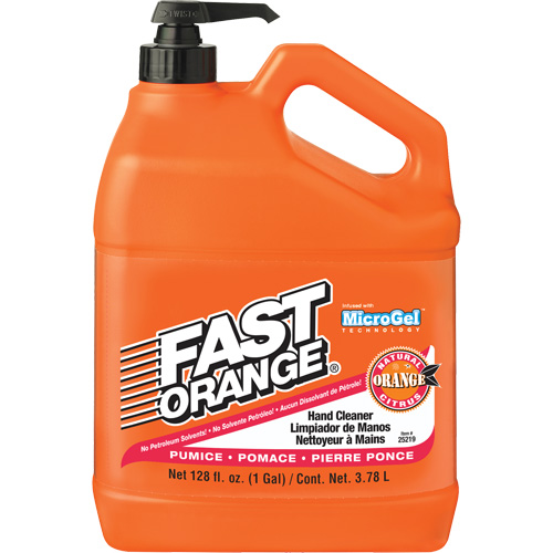 Hand Cleaner, Pumice, 3.78 L, Pump Bottle, Fresh Scent Rideout Tool & Machine Inc.
