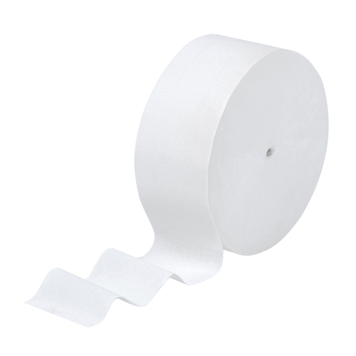 Papier hygi&eacute;nique JRT junior Scott, Rouleau Sans rouleau central, 1 Pli, Longueur 2300', Blanc Rideout Tool & Machine Inc.