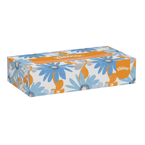 Papier-mouchoir Kleenex, 2 pli, 8" lo x 8-1/2" la, 125 feuilles/boîte Rideout Tool & Machine Inc.