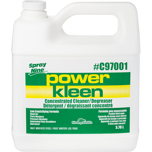 Produit nettoyant pour nettoyeur de pi&egrave;ces Power Kleen, 4 L, Cruche Rideout Tool & Machine Inc.