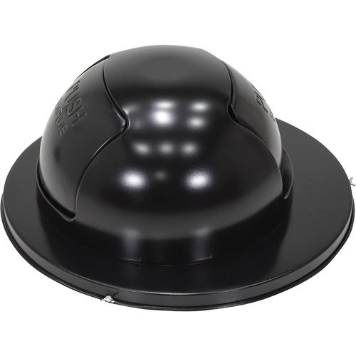 Couvercle pour baril &agrave; d&eacute;chets, Couvercle bomb&eacute;, M&eacute;tal, Convient aux contenants 23-1/2" dia. Rideout Tool & Machine Inc.