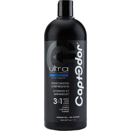 3 in 1 Shower Gel, 1000 ml, Ultra Freshness, Bottle Rideout Tool & Machine Inc.
