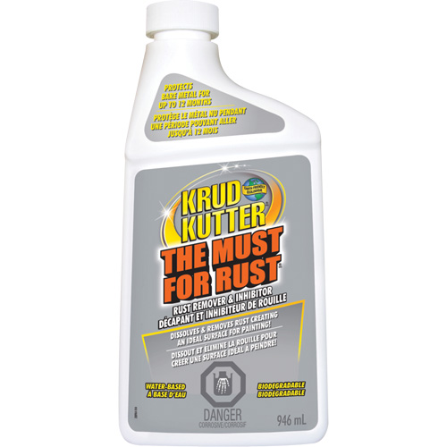 The Must for Rust Rust Remover & Inhibitor, Bottle Rideout Tool & Machine Inc.