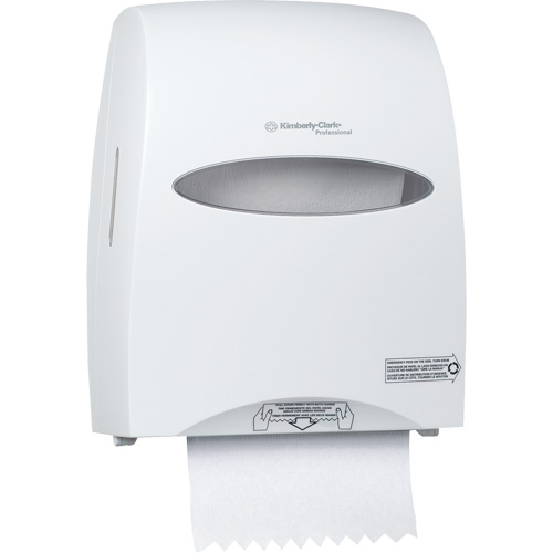 Sanitouch Hard Roll Towel Dispenser, Manual/No-Touch, 12.63" W x 10.2" D x 16.13" H Rideout Tool & Machine Inc.