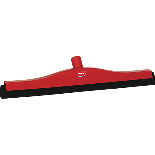 Fixed Head Food Hygiene Floor Squeegee, 20", Red Rideout Tool & Machine Inc.