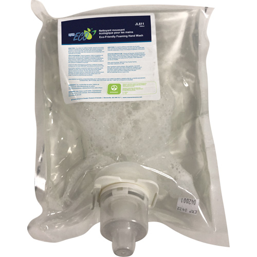 Eco-Friendly Hand Soap, Foam, 1 L, Unscented Rideout Tool & Machine Inc.