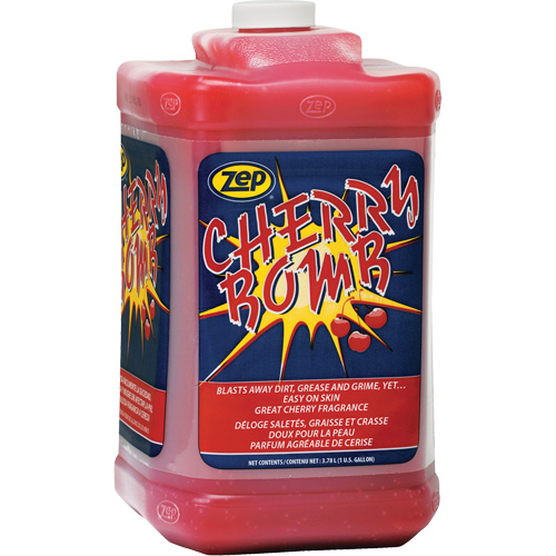 Cherry Bomb Heavy-Duty Hand Cleaner, Pumice, 3.78 L, Bottle, Cherry Rideout Tool & Machine Inc.