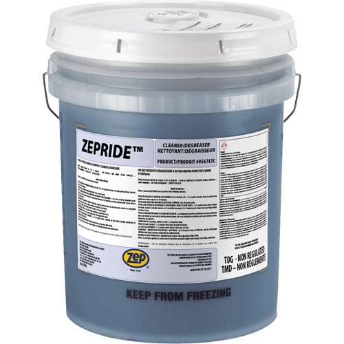 Nettoyant et d&eacute;graisseur tout usage &agrave; base de butyle Zepride, 20 L, Seau Rideout Tool & Machine Inc.