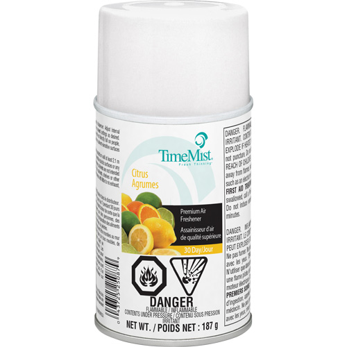 TimeMist&reg; Industrial Strength Air Freshener, Citrus, Aerosol Can/Cartridge Rideout Tool & Machine Inc.
