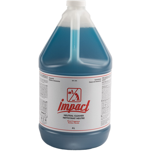 Nettoyant neutre pour planchers Impact, 4 L, Cruche Rideout Tool & Machine Inc.